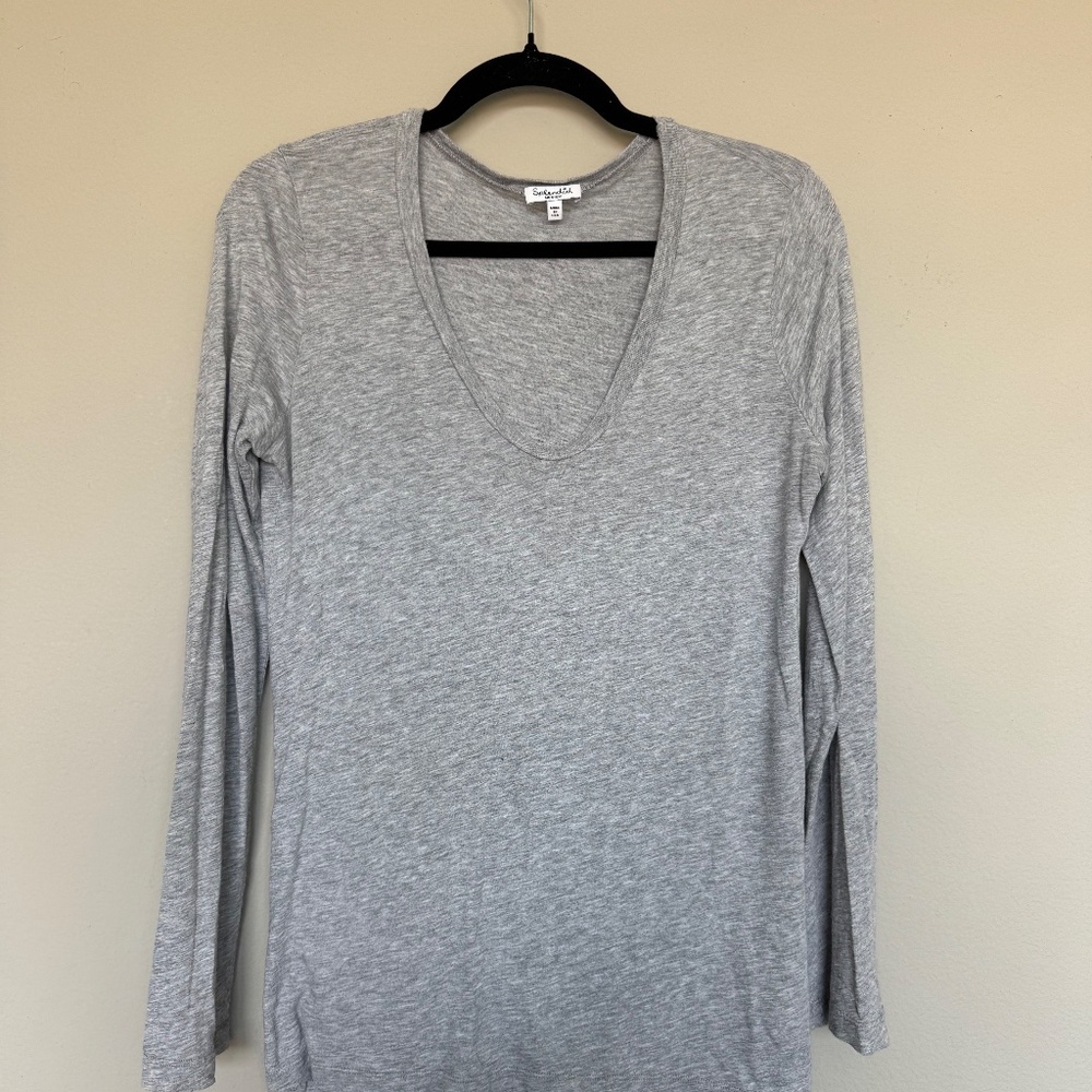 Vintage grey long sleeve top